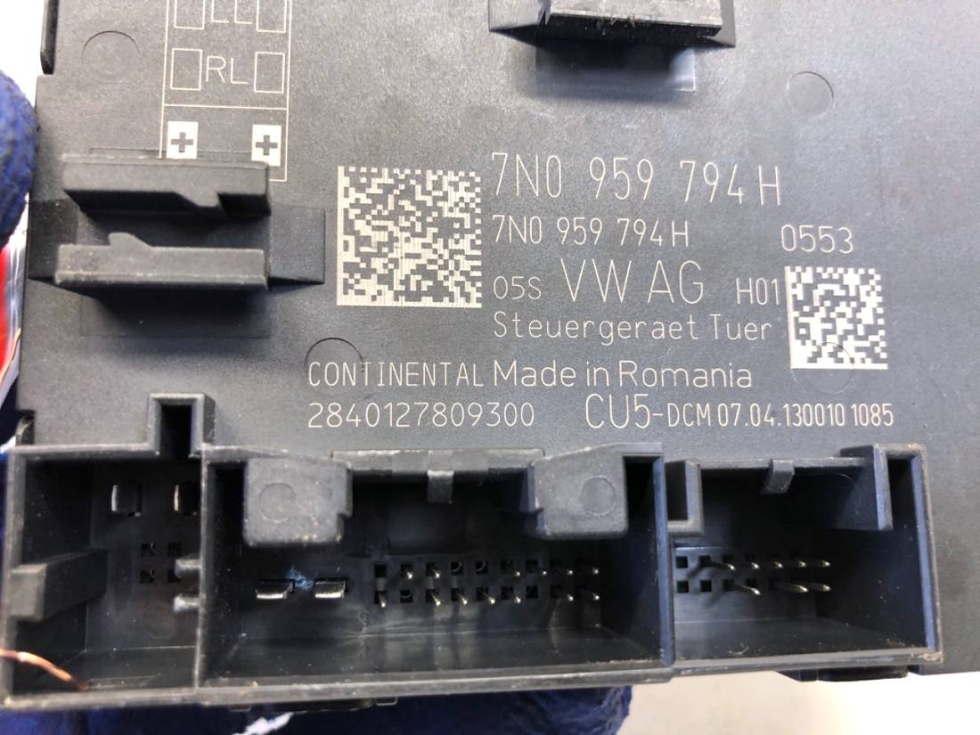 Блок керування модуль Volkswagen Sharan 7N0959794H — фото деталі 3
