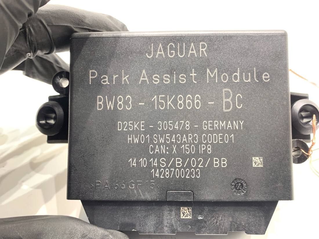 Блок керування модуль Jaguar XF BW83-15K866-BC — фото деталі 4