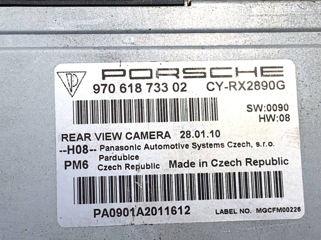 Блок керування модуль Porsche Panamera 97061873302 — фото деталі 4