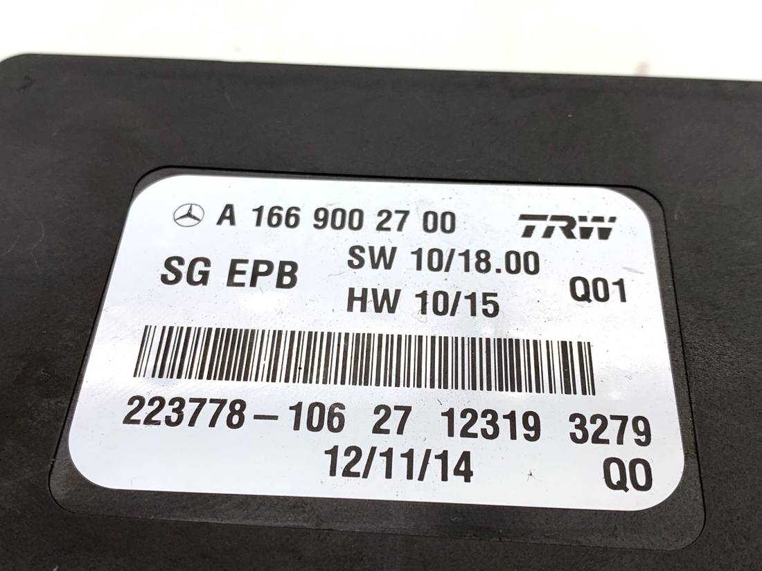 Блок керування модуль Mercedes A W176 A1669002700 — фото деталі 4