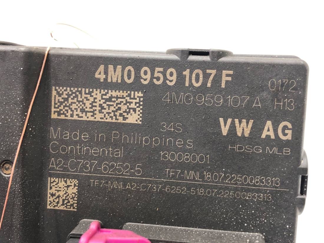 Блок керування модуль Audi A6 C8 4M0959107F — фото деталі 3