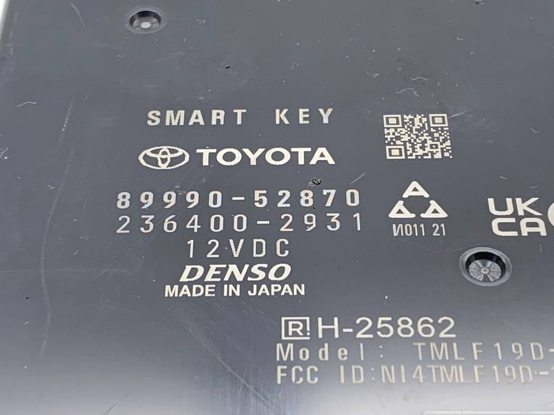 Блок управления модуль Lexus LBX 89990-52870 — фото детали 4
