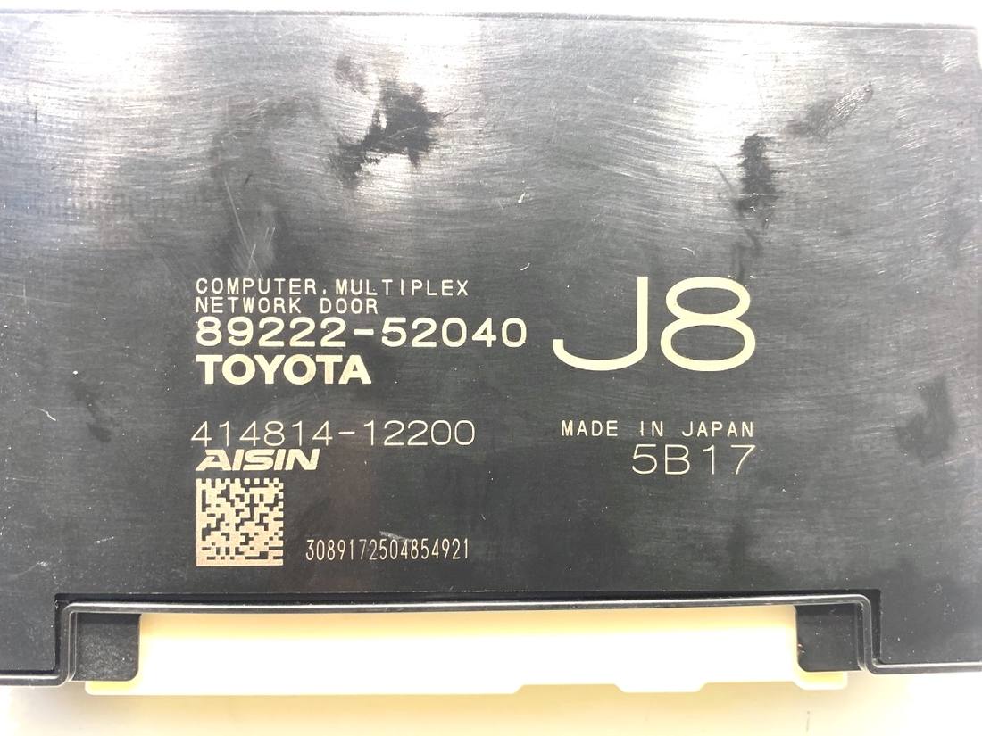 Блок керування модуль Lexus LBX 89222-52040 — фото деталі 4