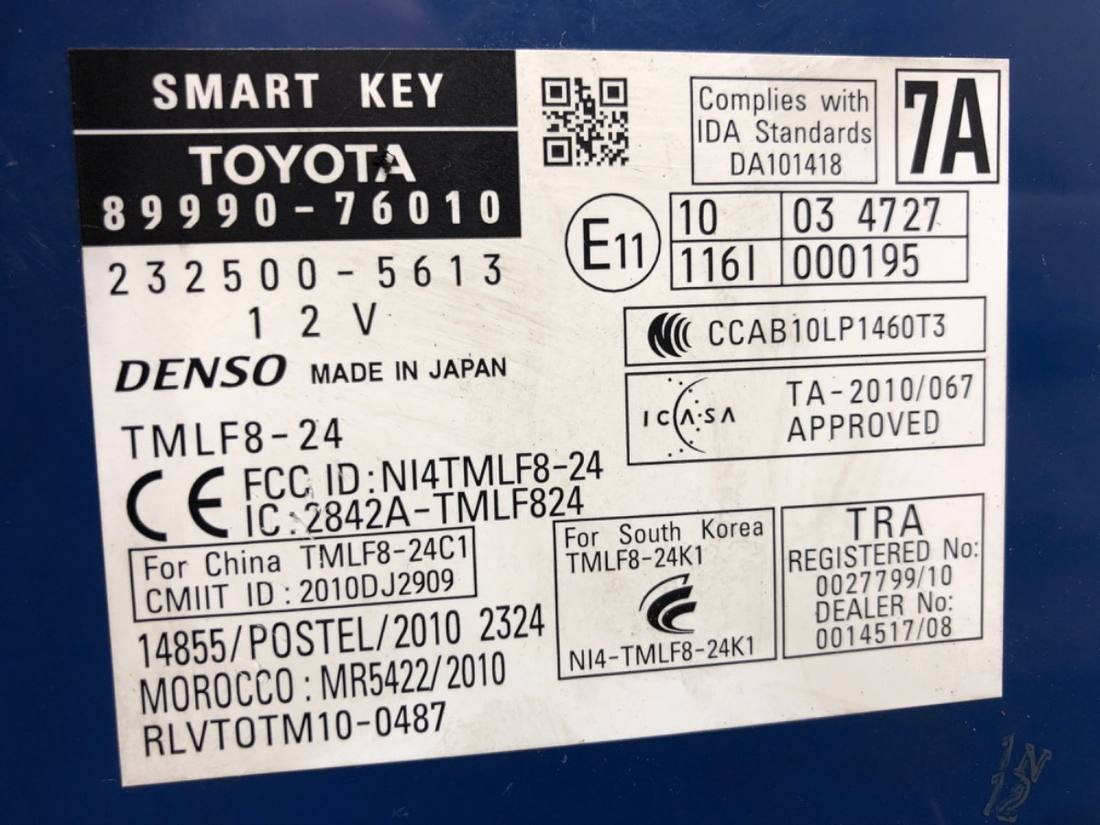 Блок керування модуль Lexus CT 89990-76010 — фото деталі 3