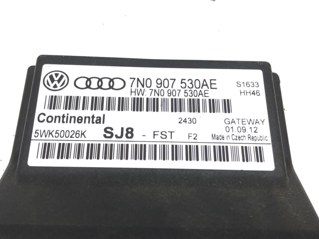 Блок керування модуль Volkswagen Passat B7 7N0907530AE — фото деталі 3
