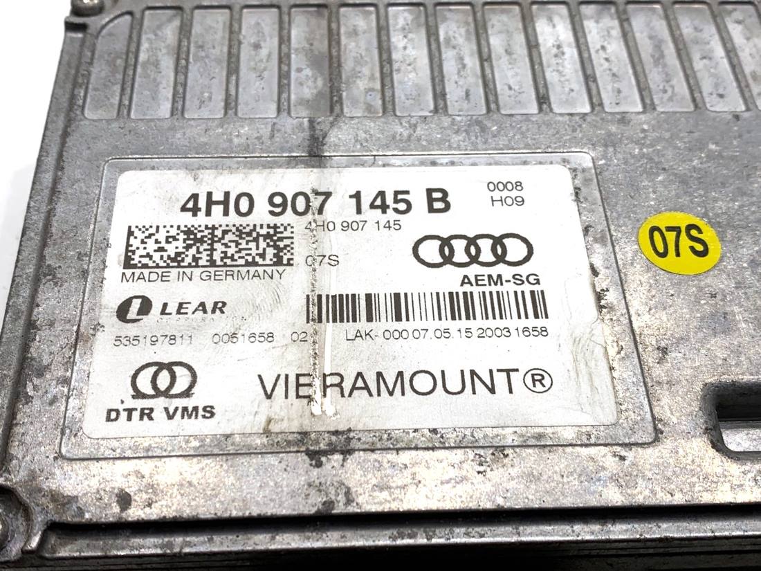 Блок управления модуль Audi A7 4G 4H0907145B — фото детали 4