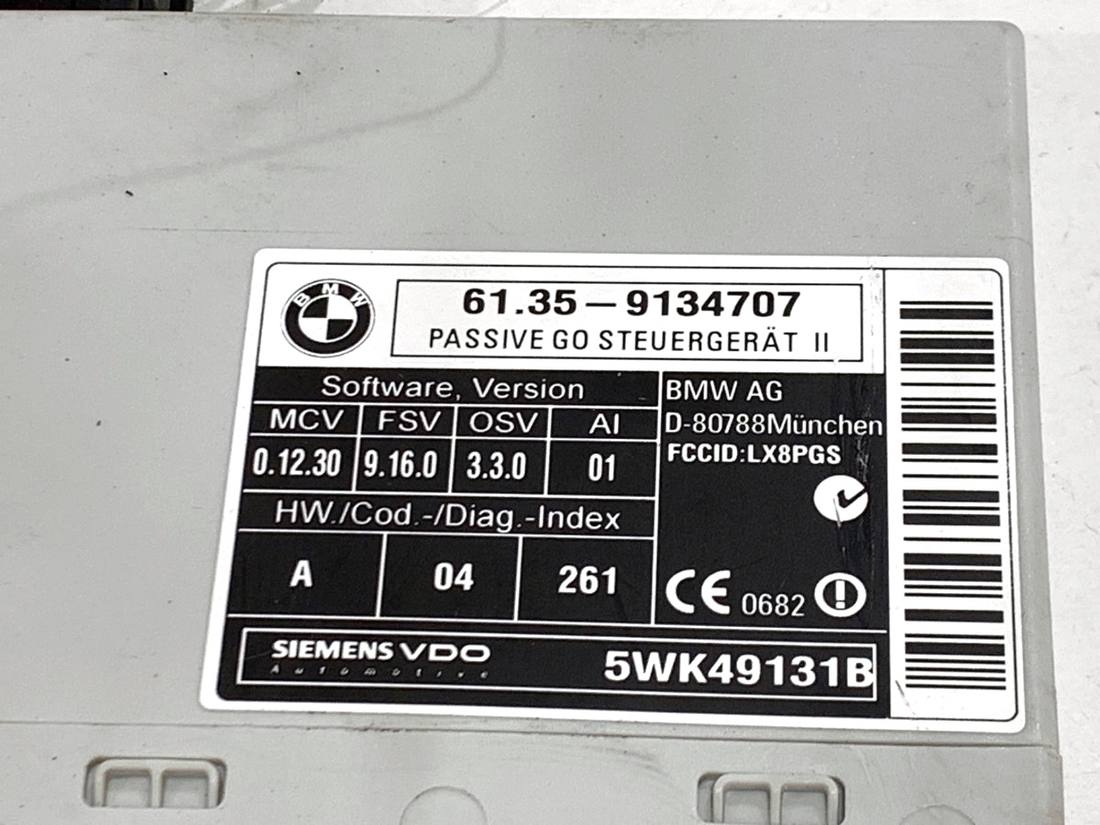Блок керування модуль BMW X6 9134707 — фото деталі 4