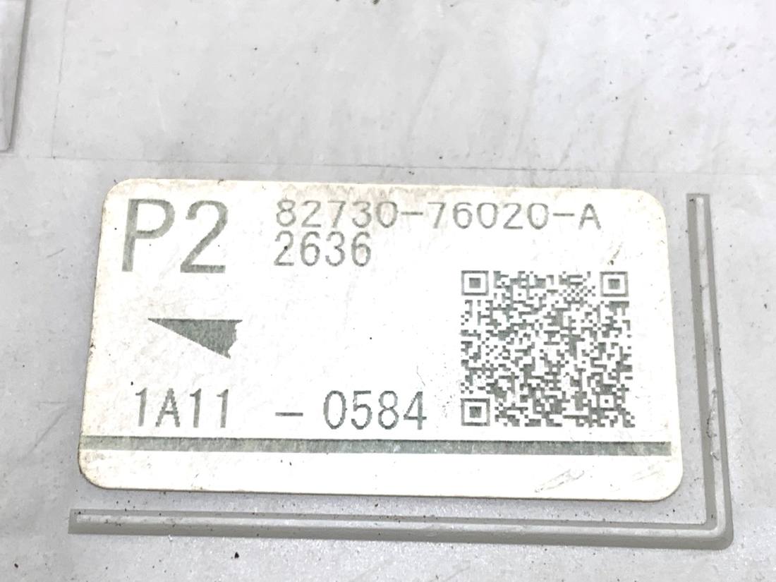 Блок керування модуль Lexus CT 82730-76020 — фото деталі 6