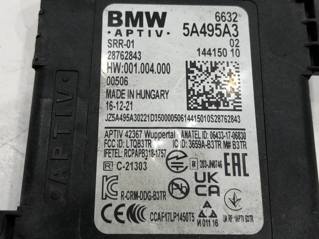 Блок управления модуль BMW 5 G30 5A495A3 — фото детали 3