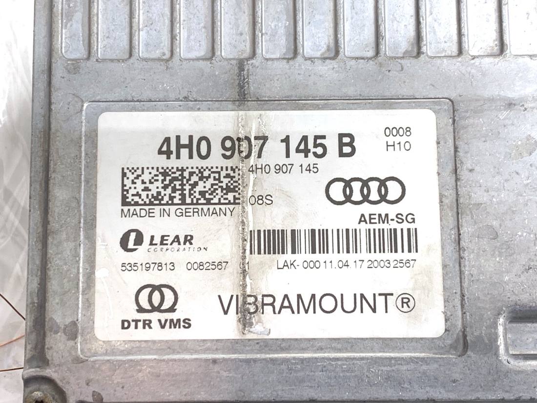 Блок управления модуль Audi A6 C7 4H0907145B — фото детали 3