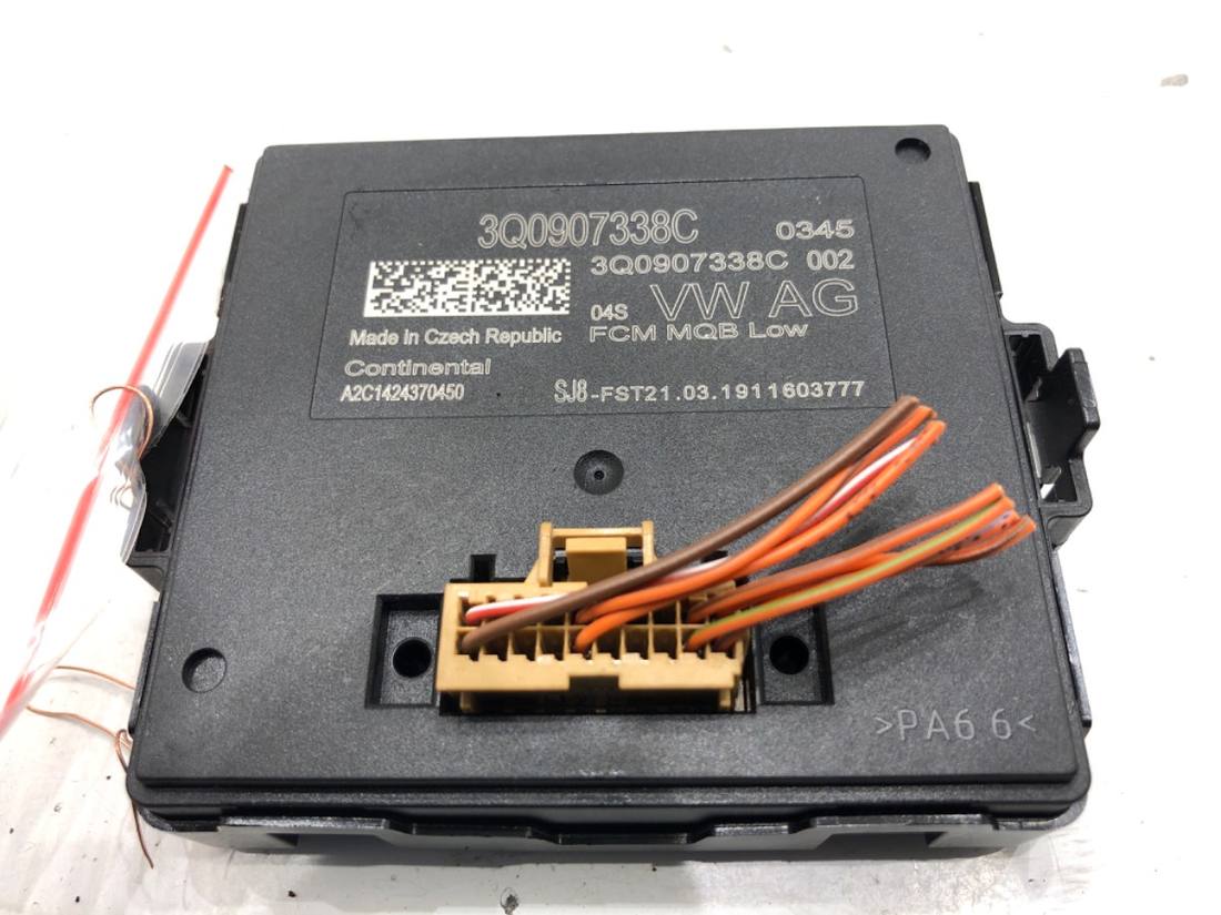 Блок керування модуль Volkswagen T-Roc 3Q0907338C