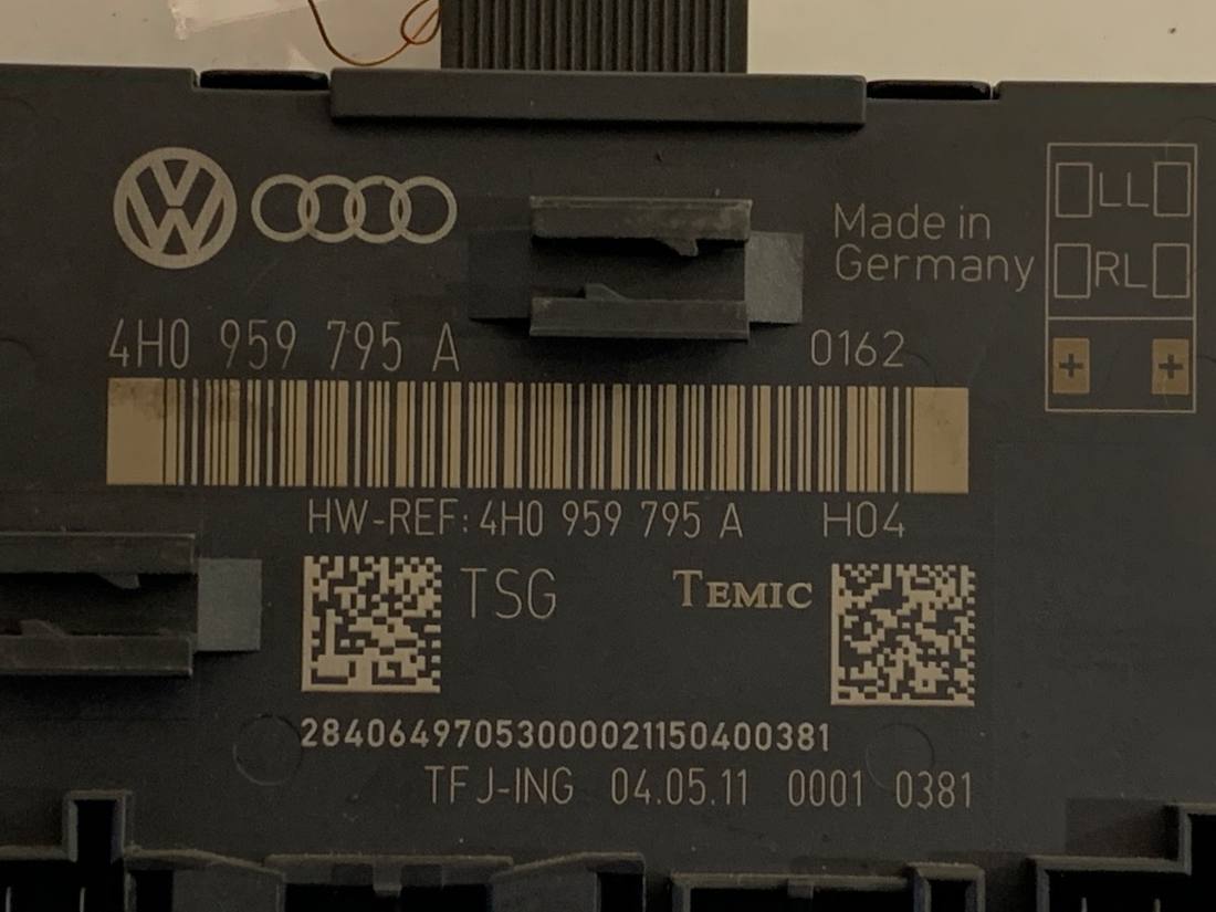 Блок керування модуль Audi A8 D4 4H0959795A — фото деталі 5