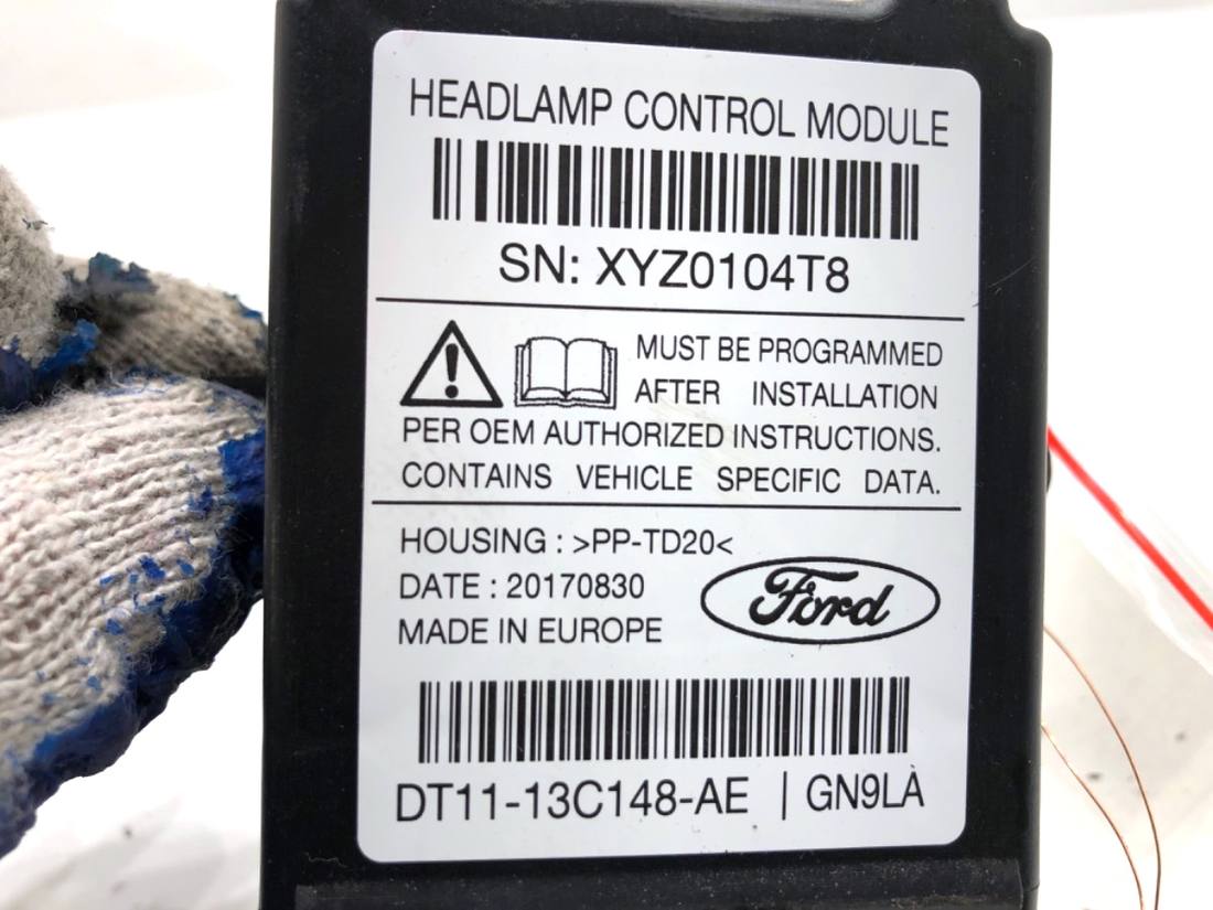 Блок керування модуль Ford Transit Connect DT11-13C148-AE — фото деталі 3
