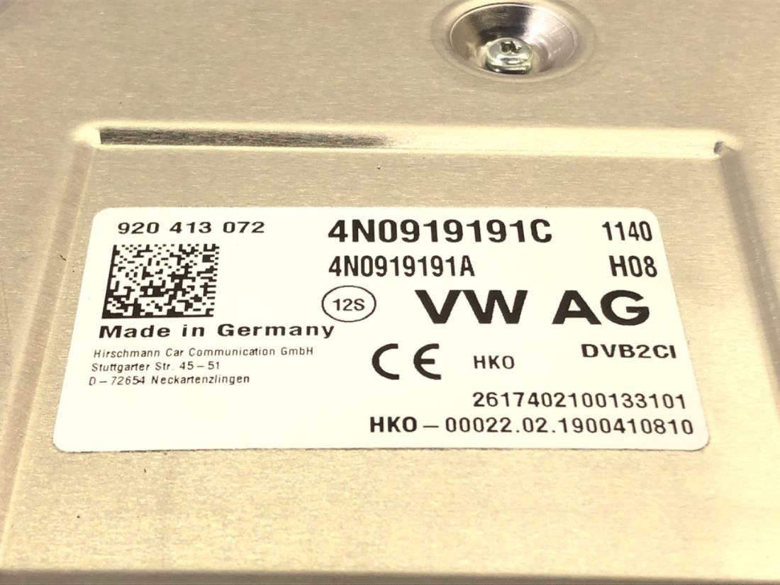 Блок управления модуль Audi A8 D5 4N0919191C — фото детали 4