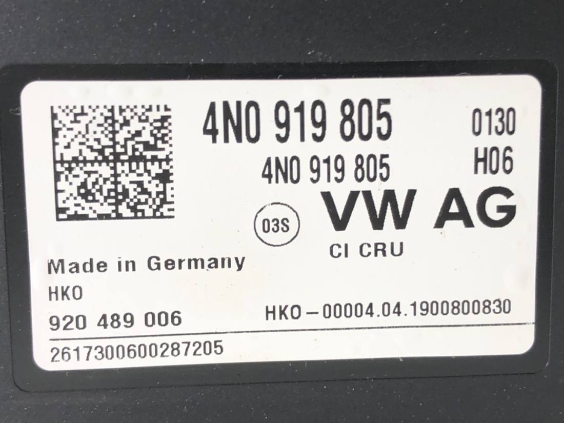 Блок керування модуль Audi A8 D5 4N0919805 — фото деталі 4