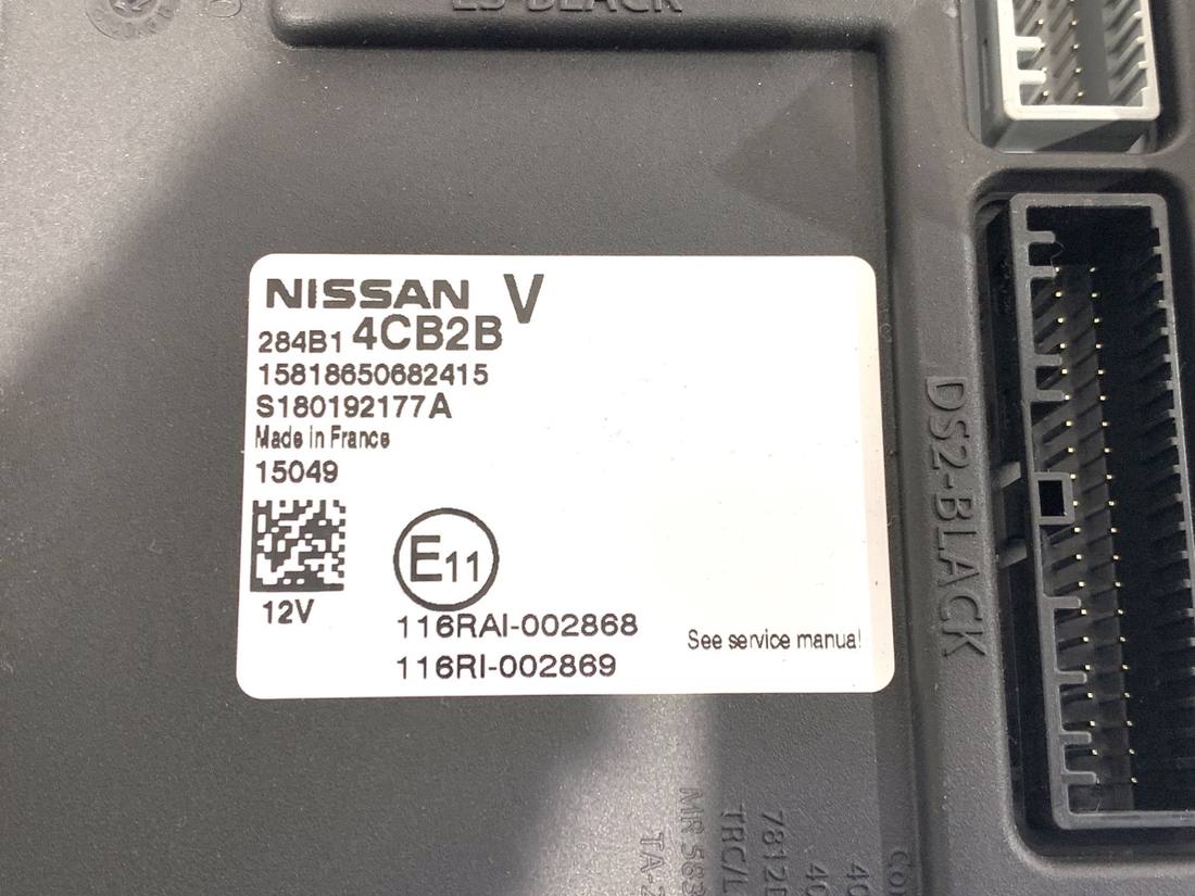 Блок керування модуль Nissan Qashqai 284B1-4CB2B — фото деталі 4