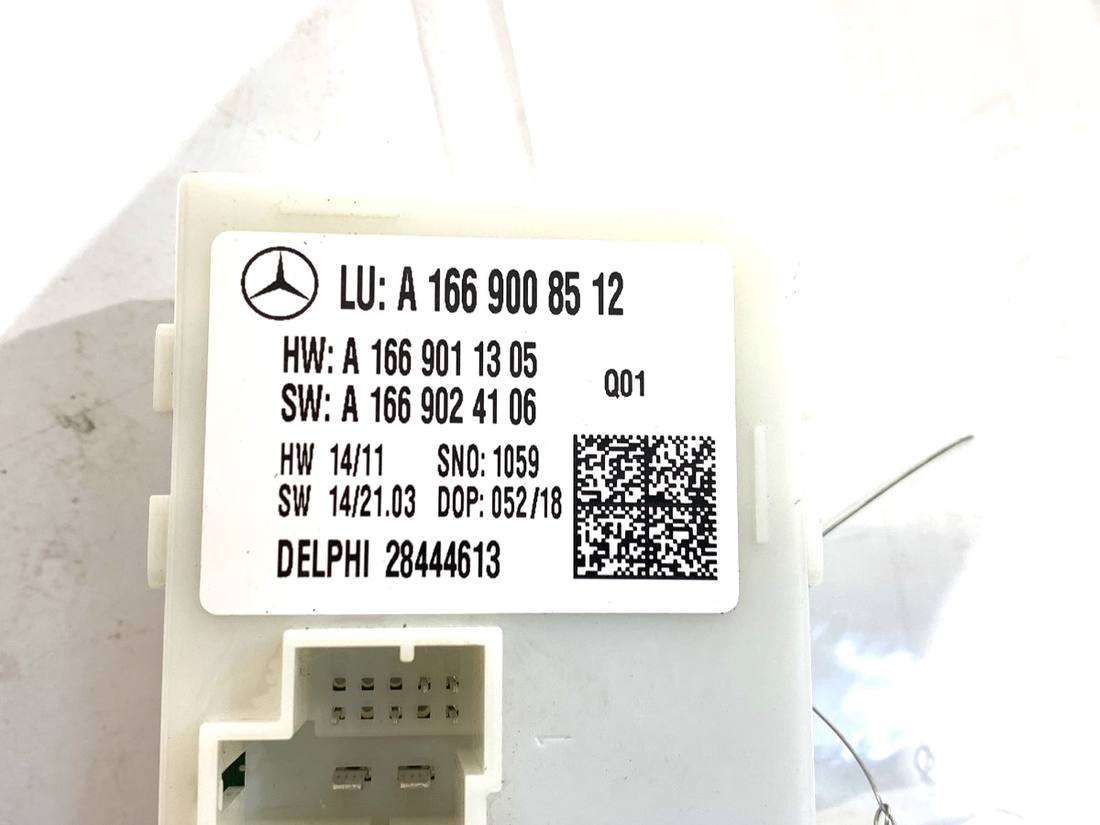 Блок управления модуль Mercedes GLE V167 A1669008512 — фото детали 4