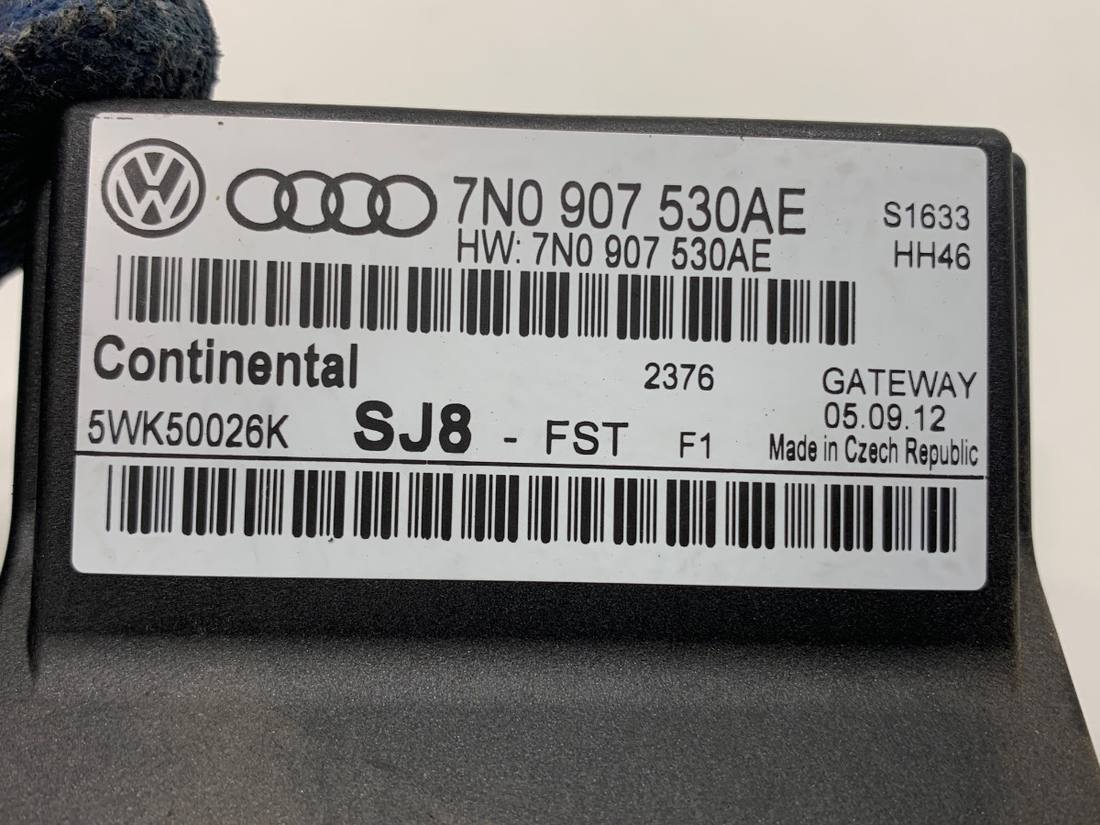 Блок керування модуль Volkswagen Passat CC 7N0907530AE — фото деталі 6