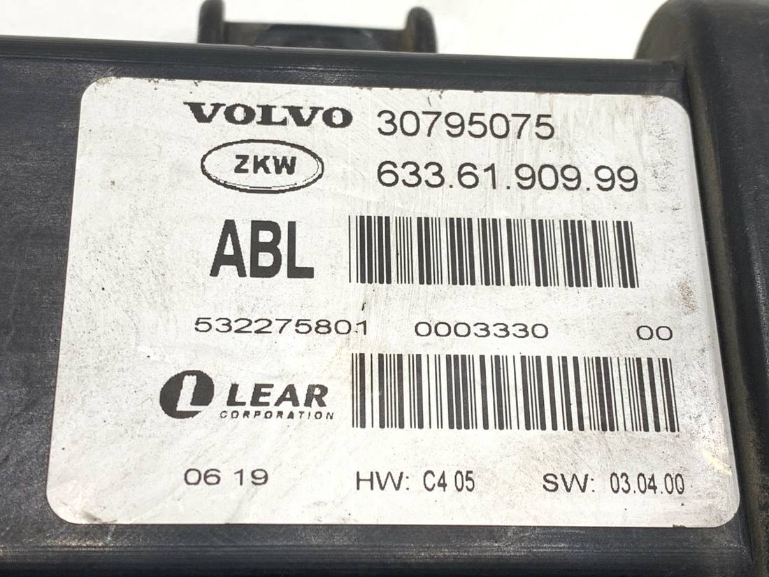 Блок керування модуль Volvo S80 30795075 — фото деталі 4