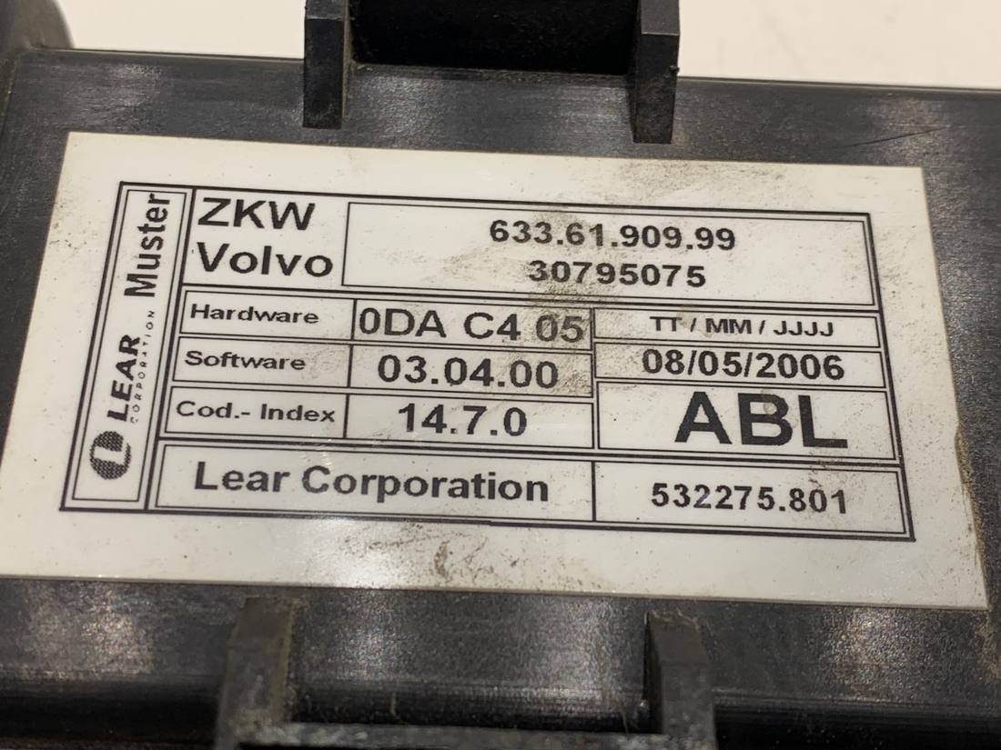 Блок керування модуль Volvo S80 30795075 — фото деталі 5