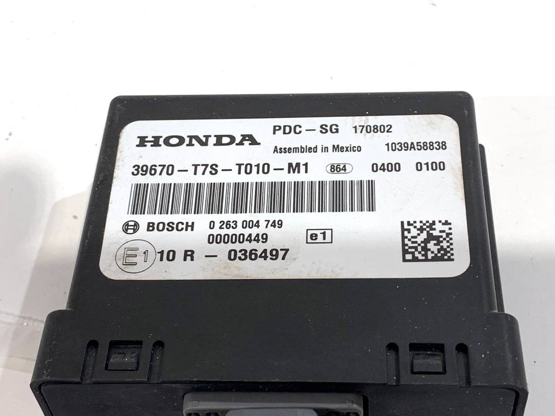 Блок керування модуль Honda HR-V 39670-T7S-T010 — фото деталі 4
