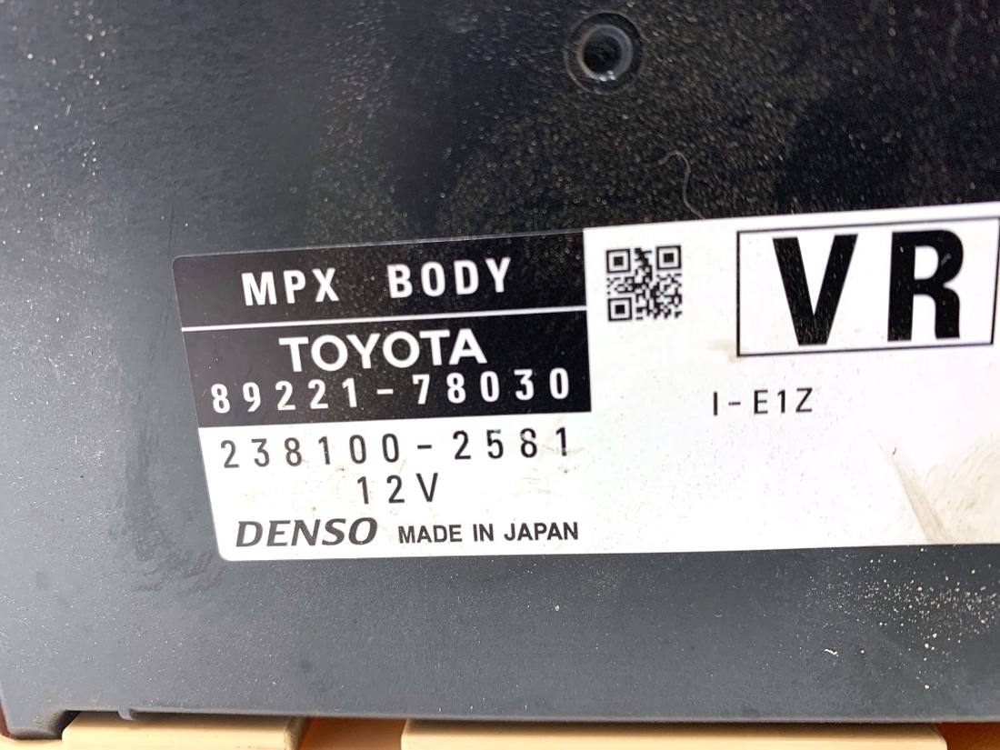 Блок управления модуль Lexus NX 89221-78030 — фото детали 4