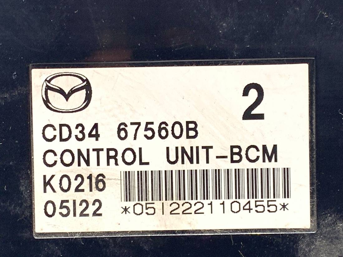 Блок керування модуль Mazda 5 CD3467560B — фото деталі 4