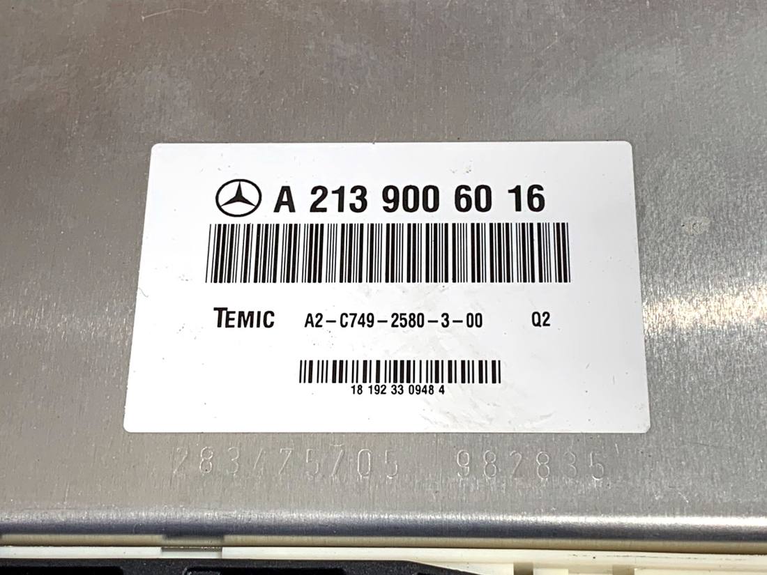 Блок керування модуль Mercedes CLS C257 A2139006016 — фото деталі 4