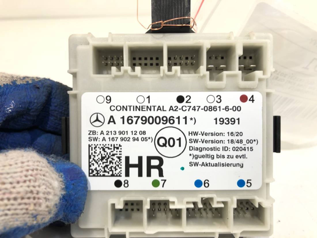 Блок керування модуль Mercedes GLC X253 A1679009611 — фото деталі 3