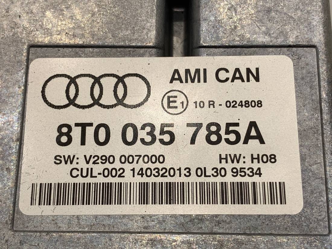 Блок керування модуль Audi A5 8T 8T0035785A — фото деталі 4