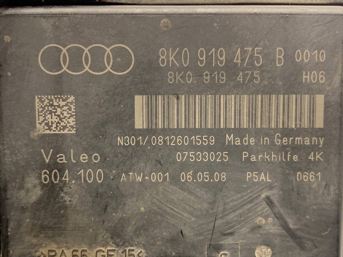 Блок керування модуль Audi A4 B8 8K0919475B — фото деталі 4