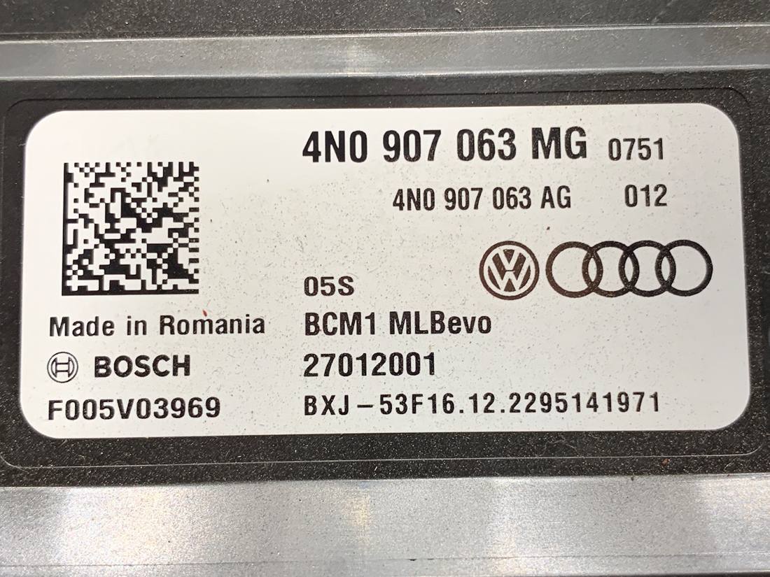 Блок управления модуль Audi A7 4G 4N0907063AG — фото детали 4