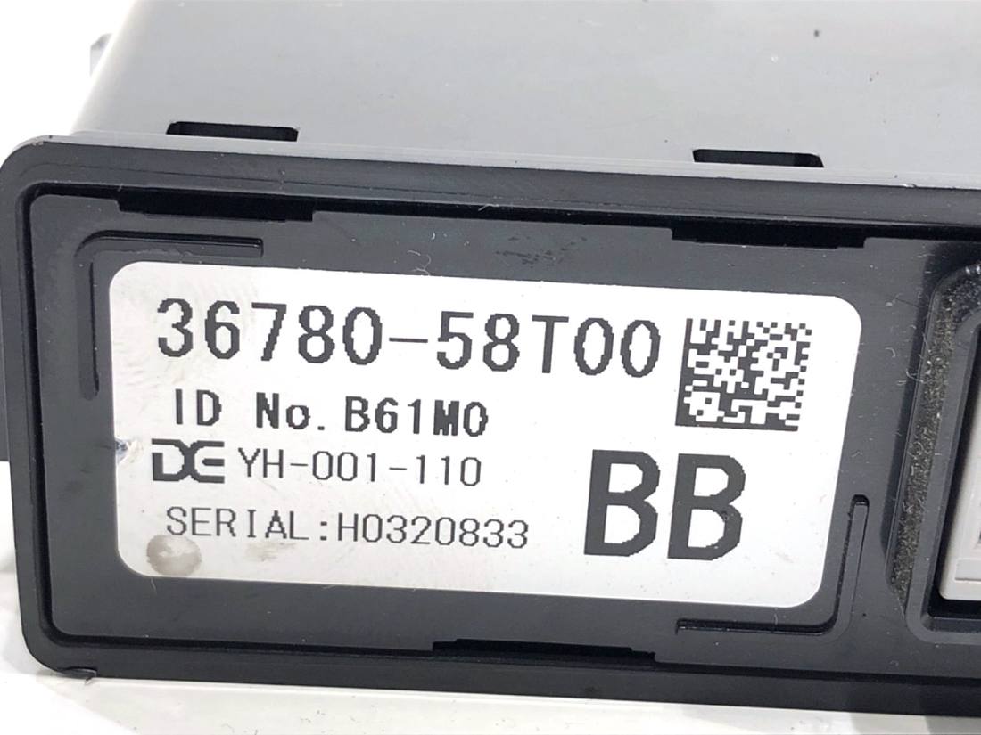 Блок керування модуль Suzuki Sx4 36780-58T00 — фото деталі 5