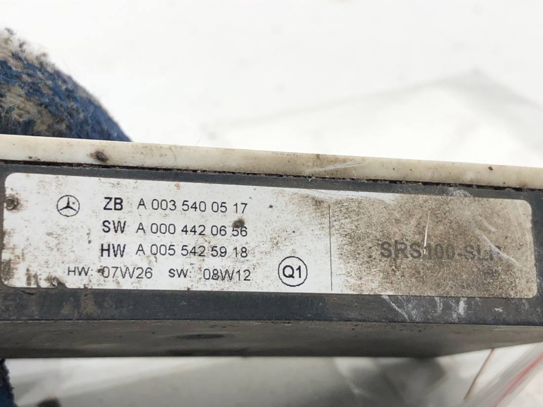 Блок керування модуль Mercedes S W221 A0035400517 — фото деталі 4