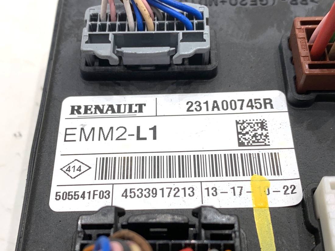 Блок керування модуль Renault Express 231A00745R — фото деталі 4