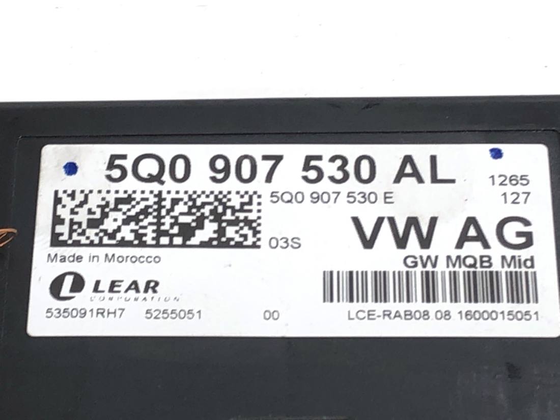 Блок керування модуль Skoda Octavia 3 5Q0907530AL — фото деталі 4