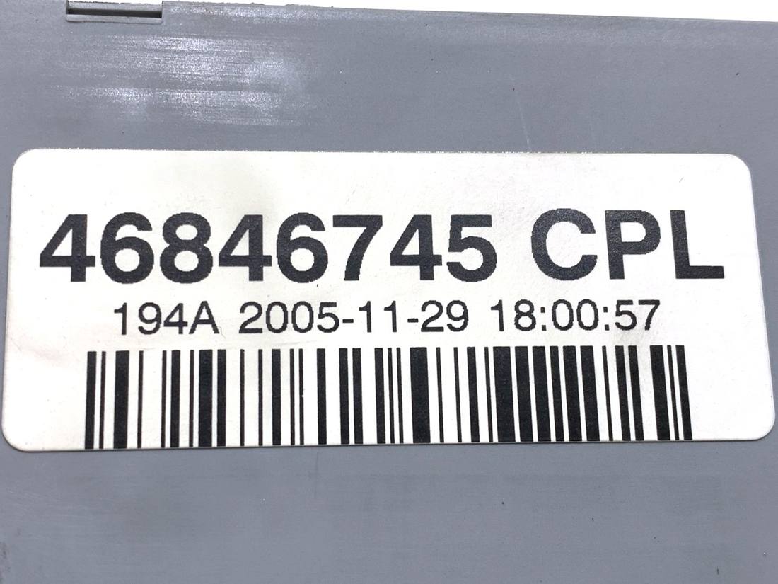 Блок керування модуль Fiat Croma 46846746 — фото деталі 5