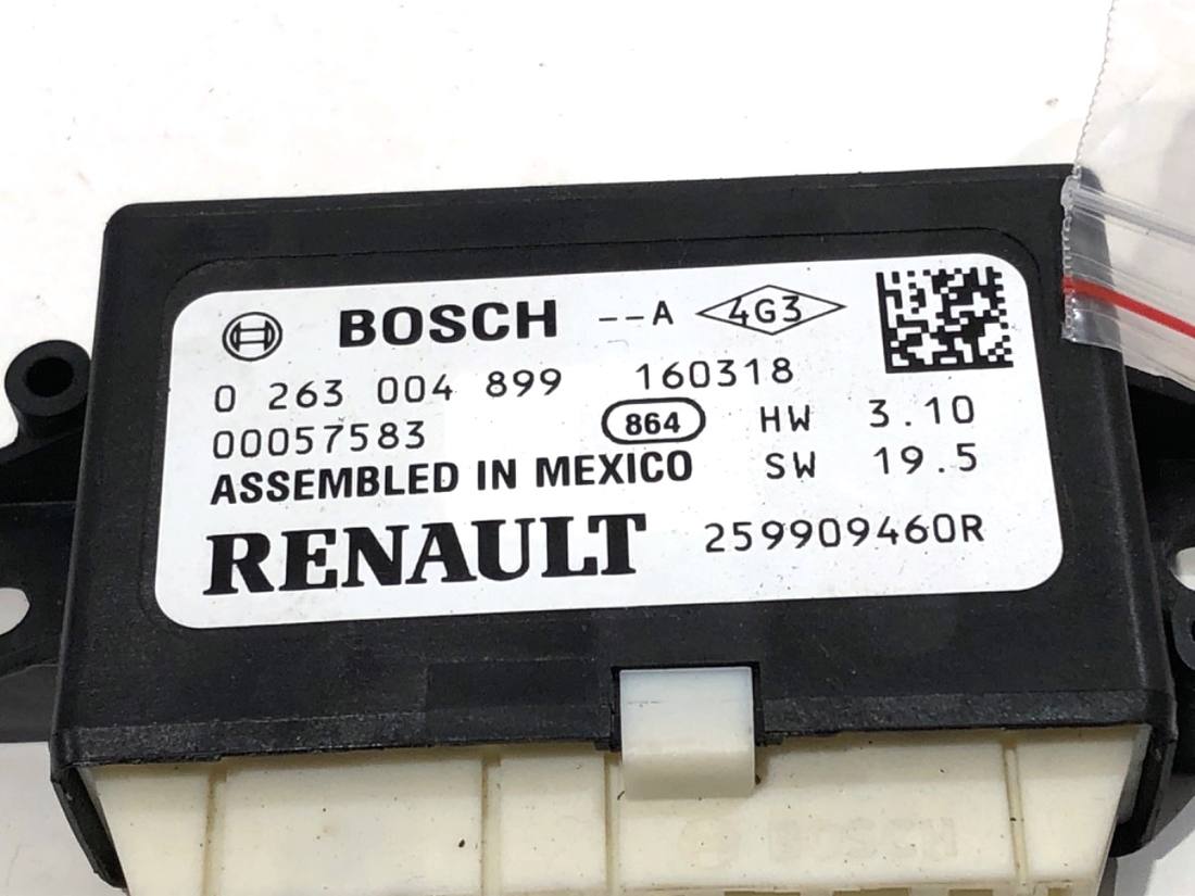 Блок керування модуль Renault Megane 4 0263004893 — фото деталі 4