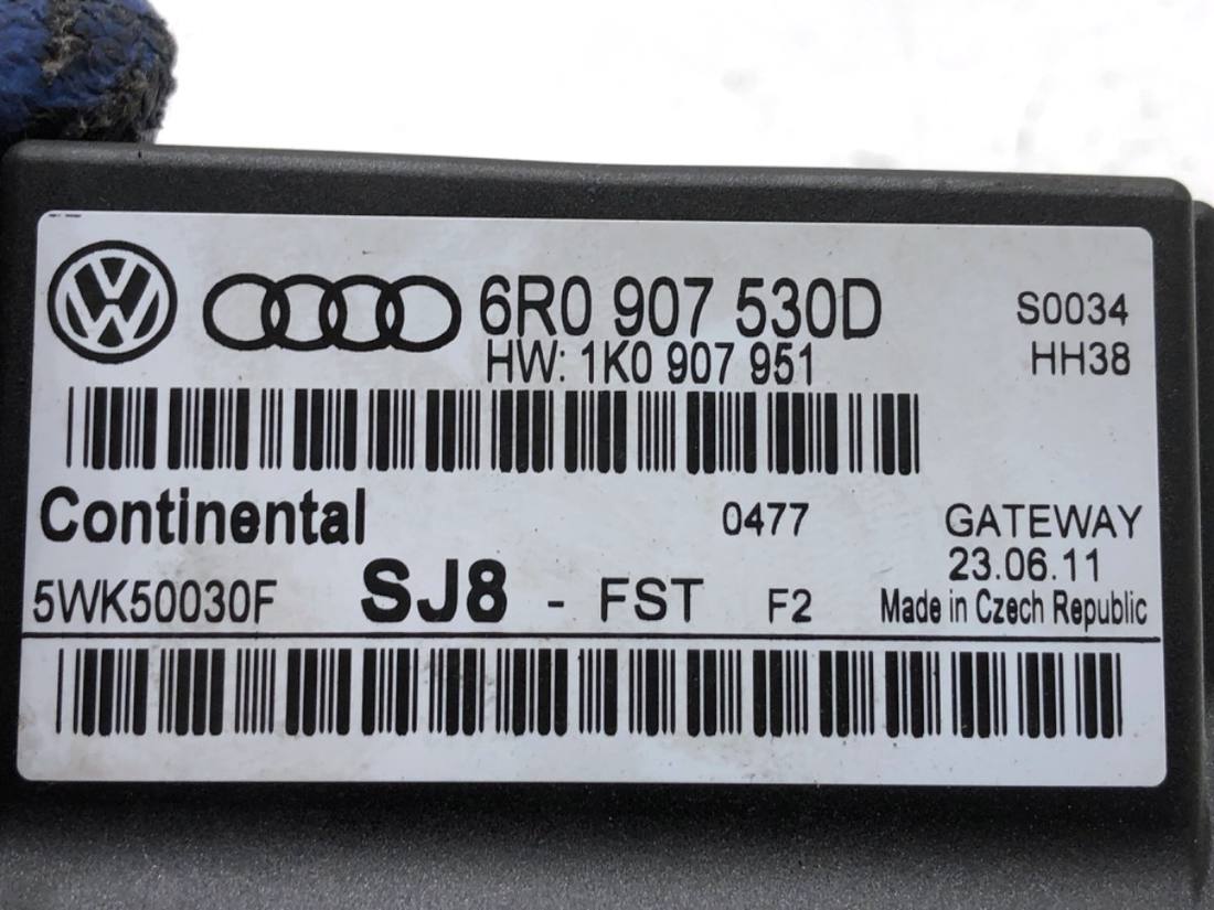 Блок керування модуль Seat Ibiza 6R0907530D — фото деталі 4