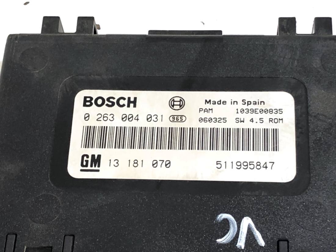 Блок керування модуль Opel Signum 0263004031 — фото деталі 4