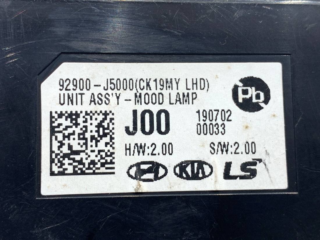 Блок управления модуль Kia Stinger 92900-J5000 — фото детали 4