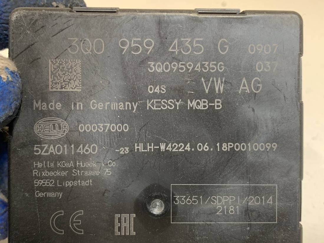 Блок керування модуль Volkswagen Passat B8 3Q0959435G — фото деталі 4