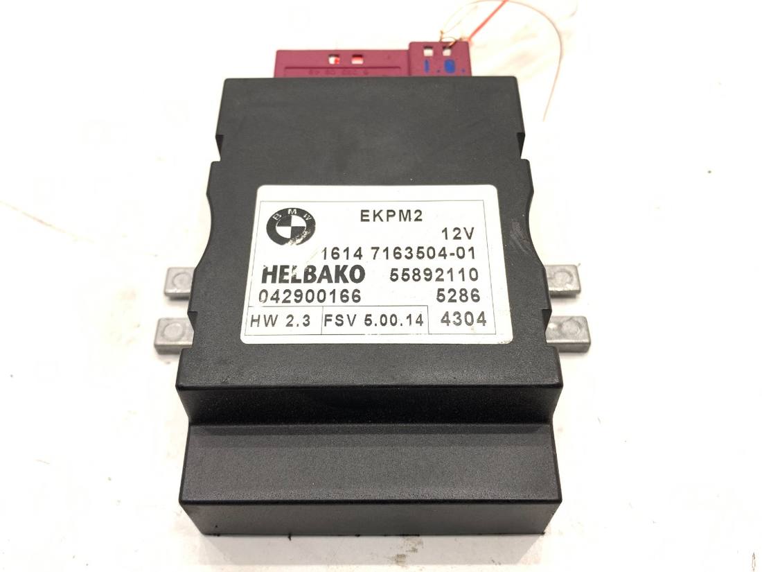 Блок керування модуль BMW 5 E60 7163504