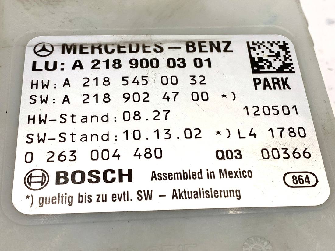 Блок керування модуль BMW X5 E70 A2189000301 — фото деталі 4