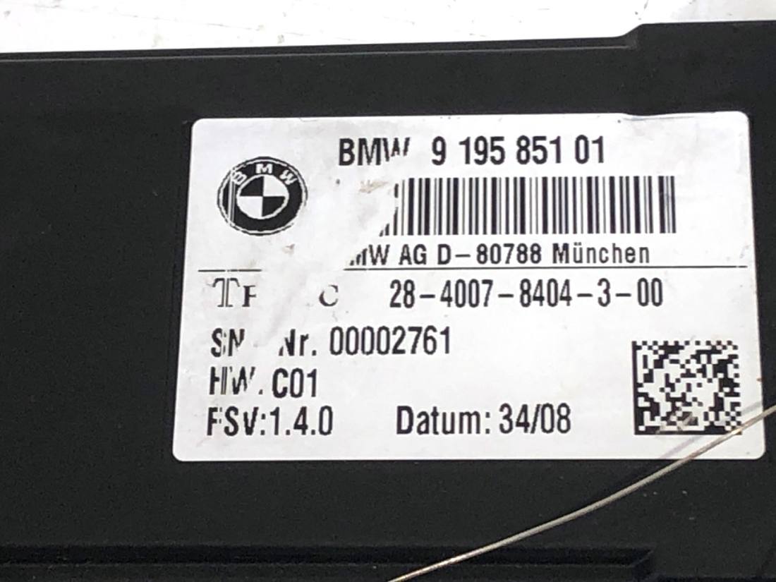 Блок керування модуль BMW 7 F01 9195851 — фото деталі 4