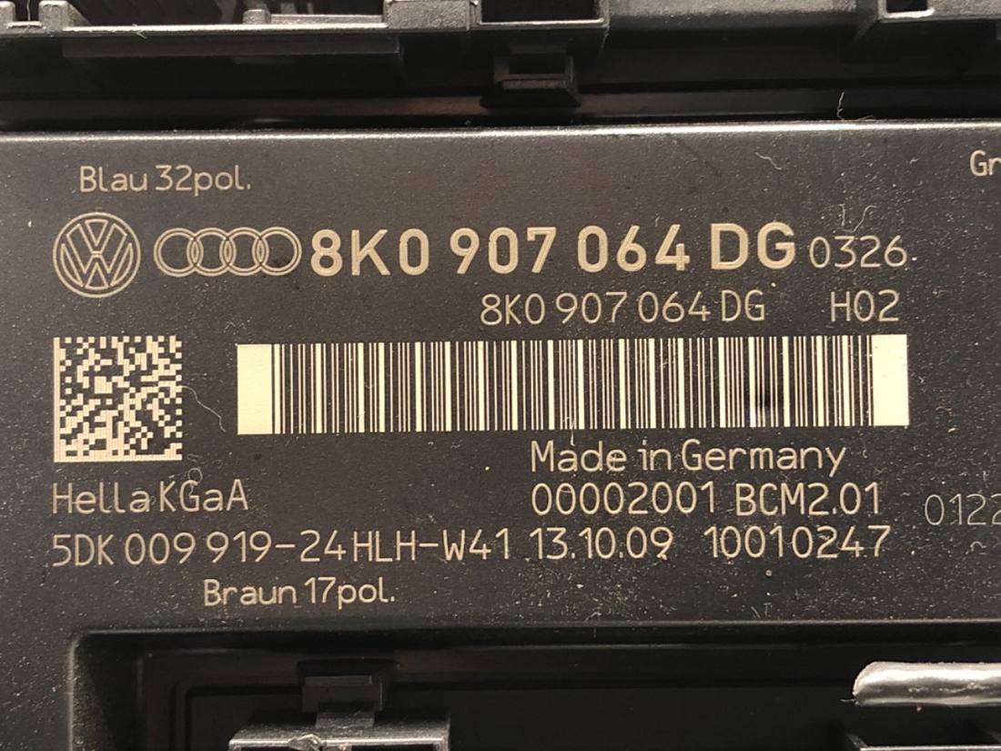 Блок керування модуль Audi A4 B8 8K0907064DG — фото деталі 5