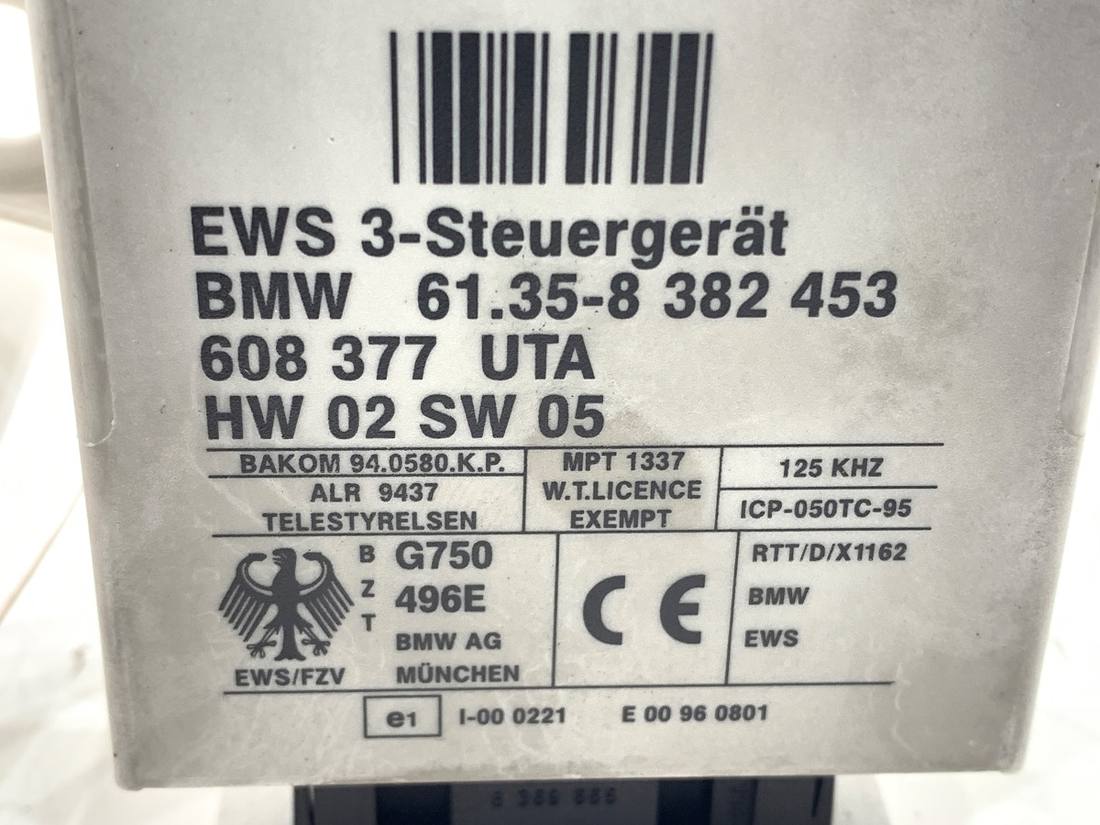Блок керування модуль BMW 5 E39 8382453 — фото деталі 4