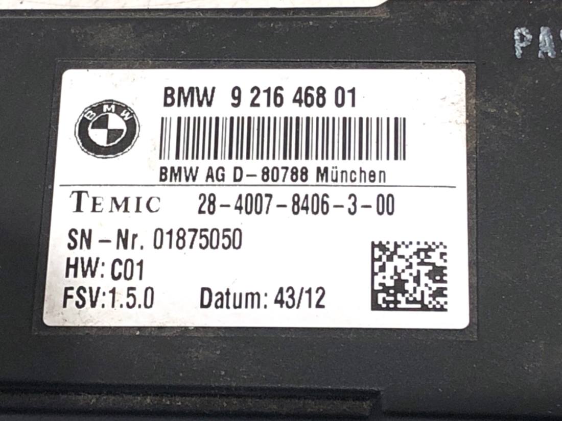 Блок керування модуль BMW 5 F10 9216468 — фото деталі 4