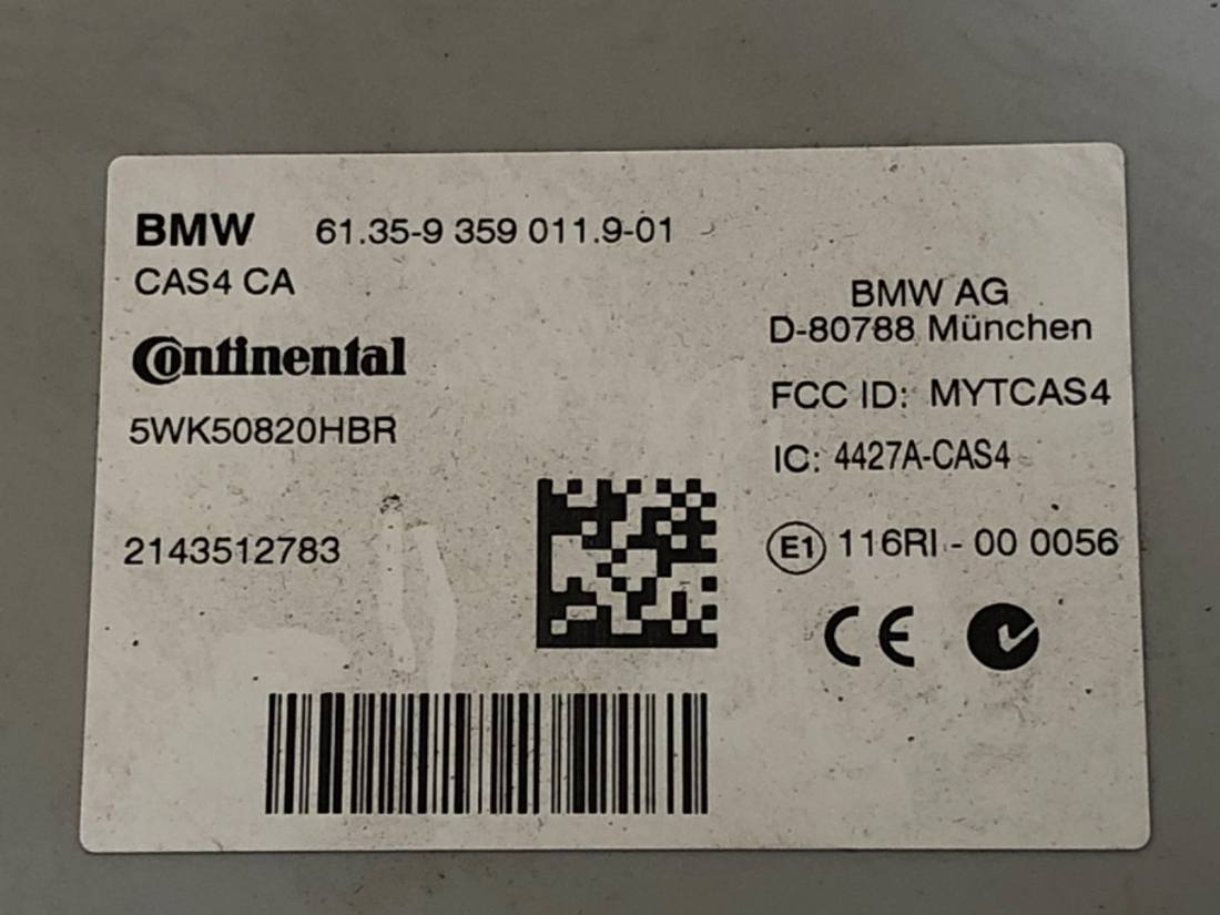 Блок керування модуль BMW 6 F06 9359011 — фото деталі 4