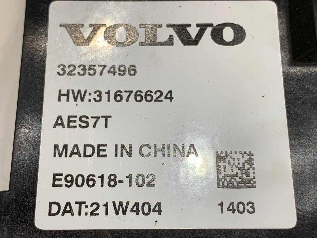 Блок управления модуль Volvo XC60 32357496 — фото детали 4